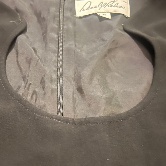 Daniel & Rebecca scooped neck Little Black Dress size 8 - Picture 7 of 7